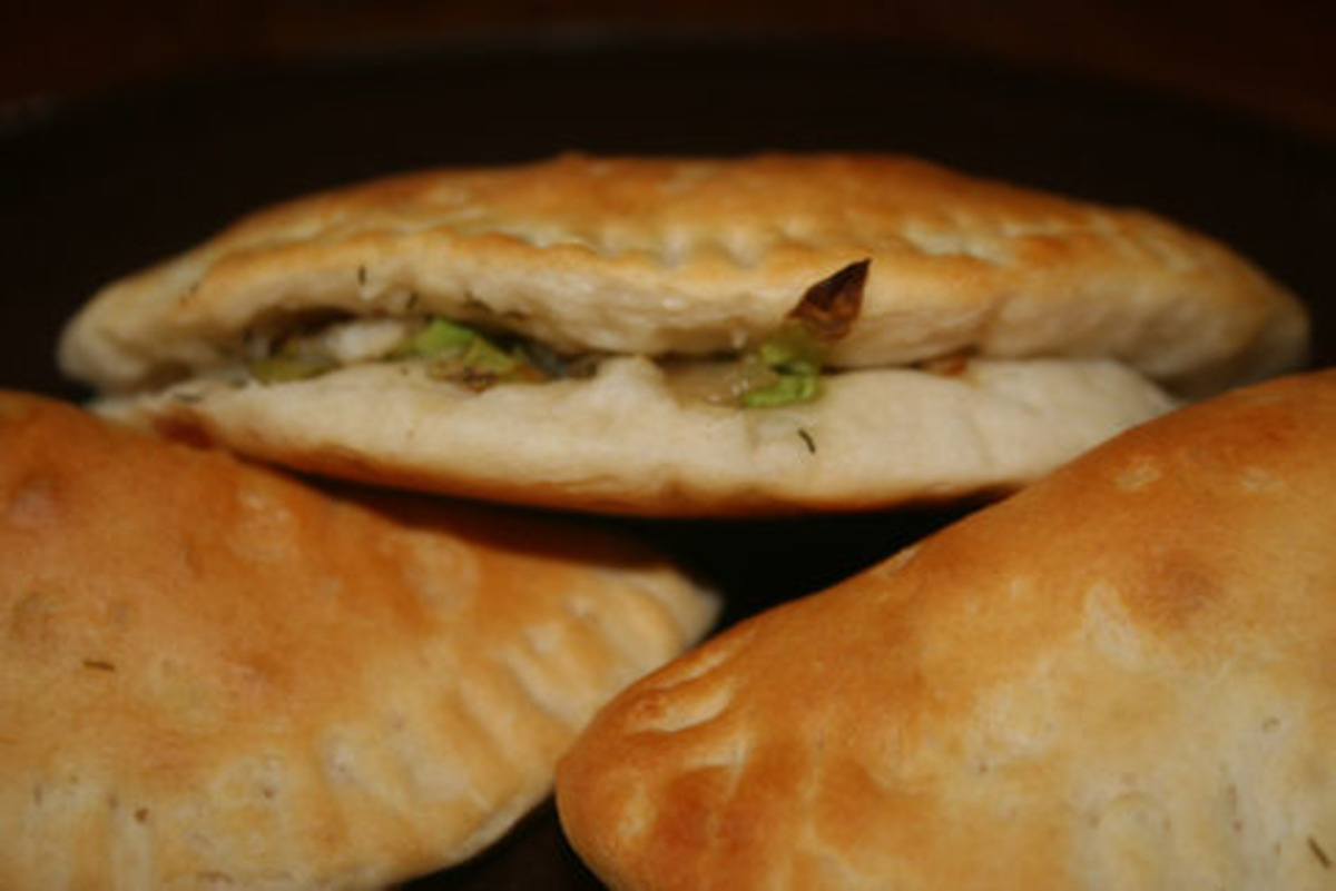 Cabbage-Filled Pastries