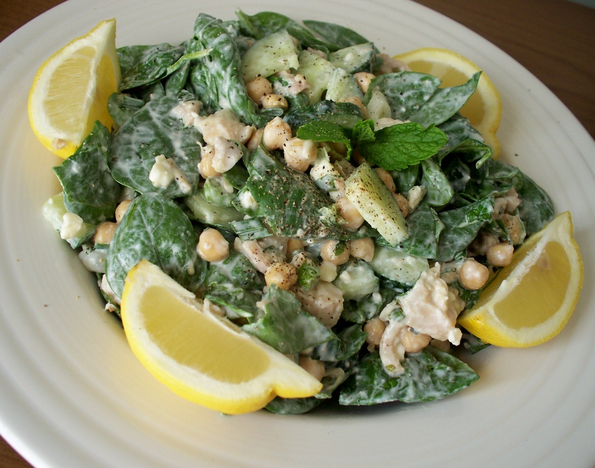 Chicken-Chickpea Salad