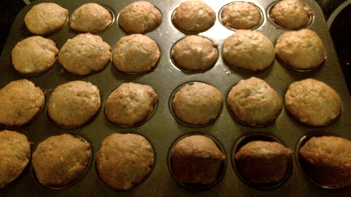 Banana Miracle Whip Muffins