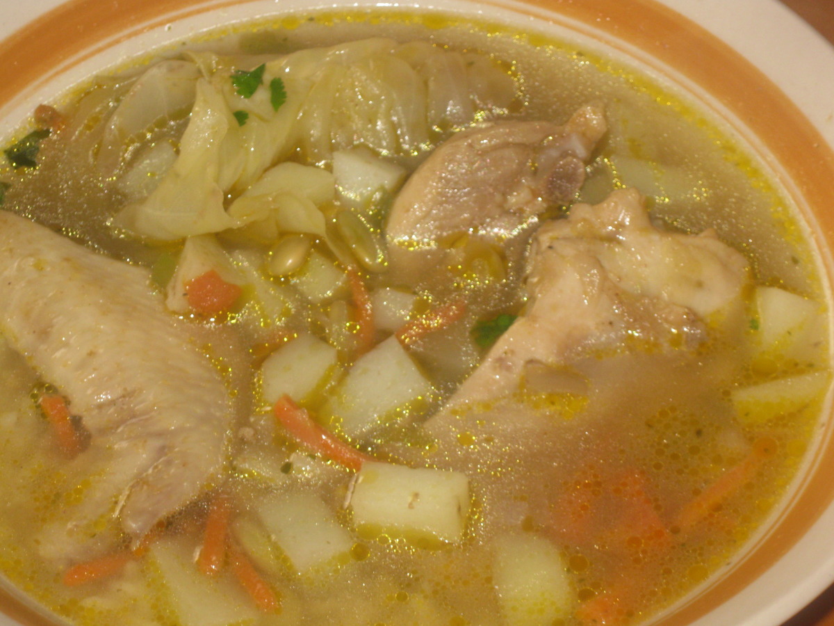 Aguado De Gallina or Chicken Rice Soup image