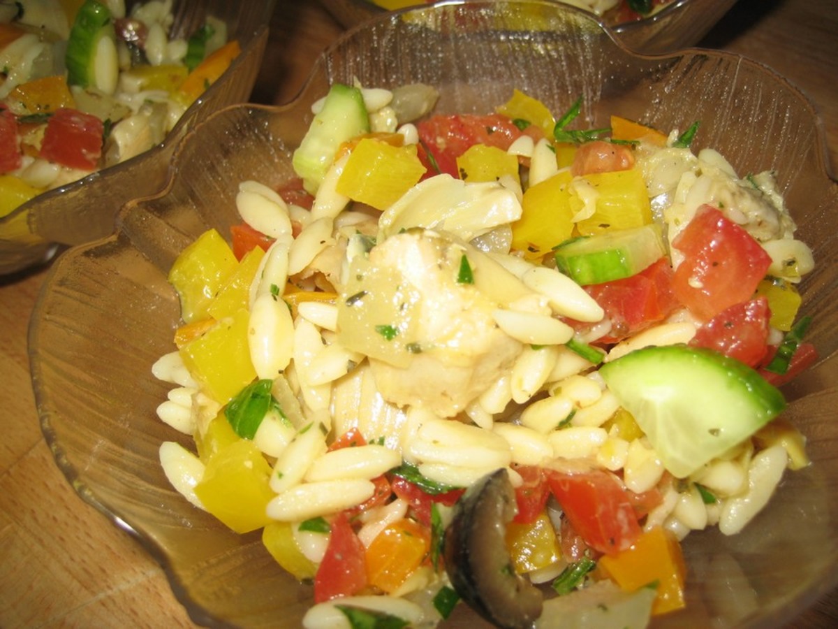 Mediterranean Lemon Pasta Salad