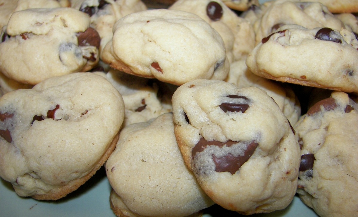 Chocolate Chip and Walnut Cookies