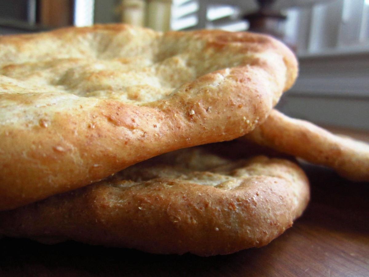 Healthy Whole Wheat Pita Bread Recipe 