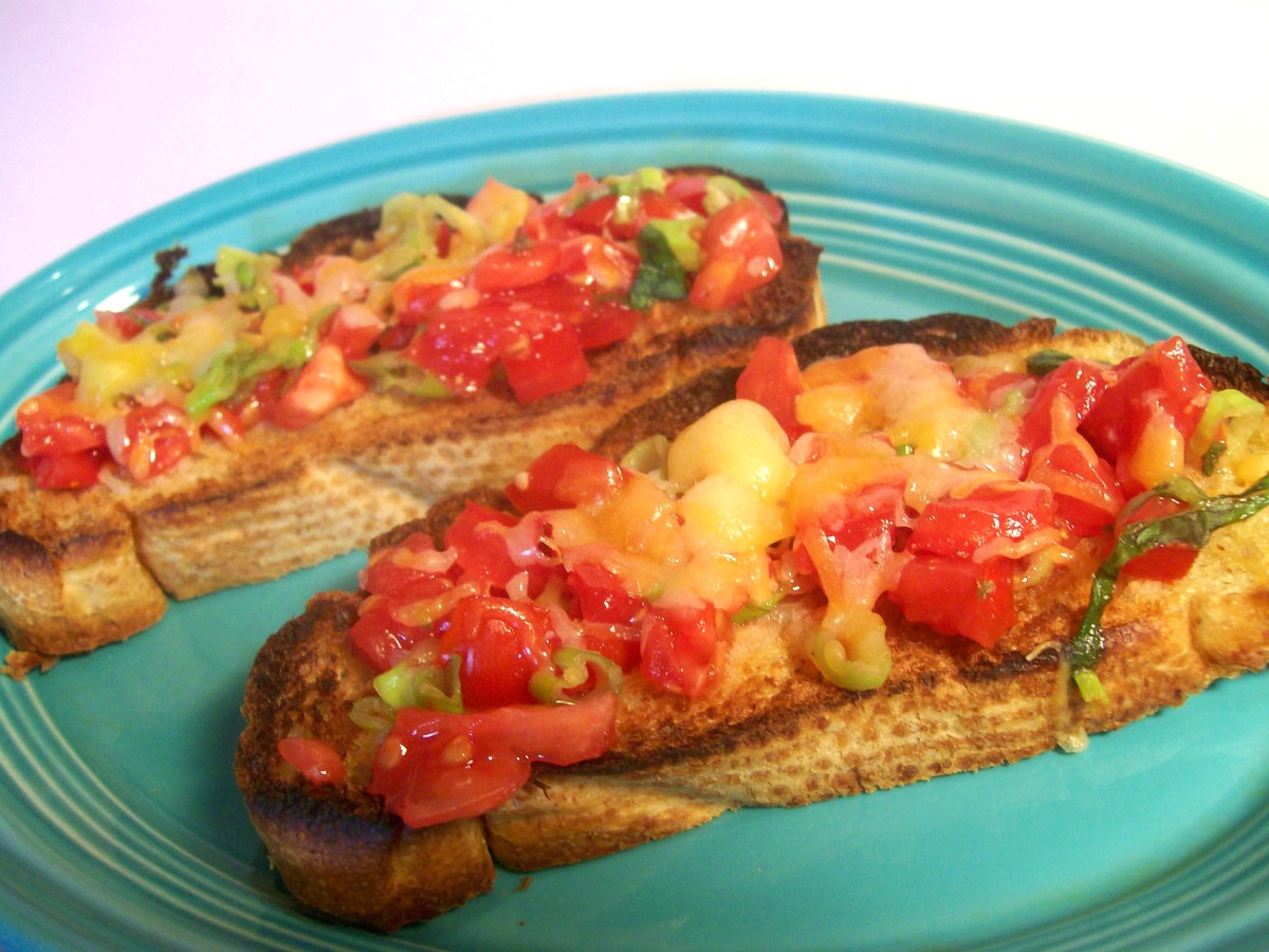 Bruschetta (With or Without Cheese)