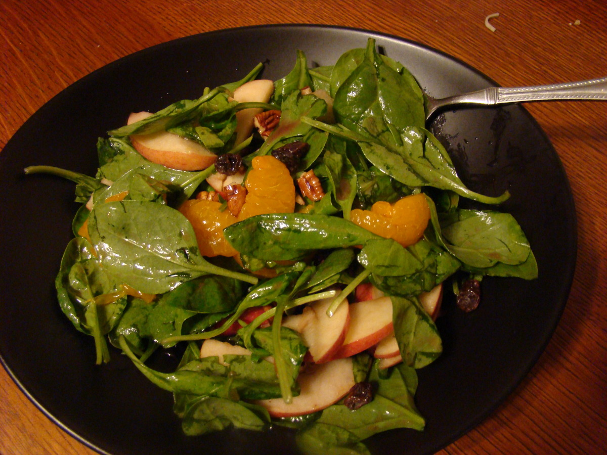 Fruited Spinach Salad