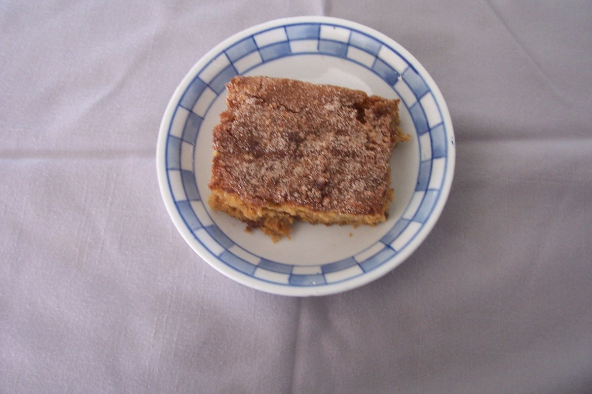 Scandinavian Rhubarb Cake image