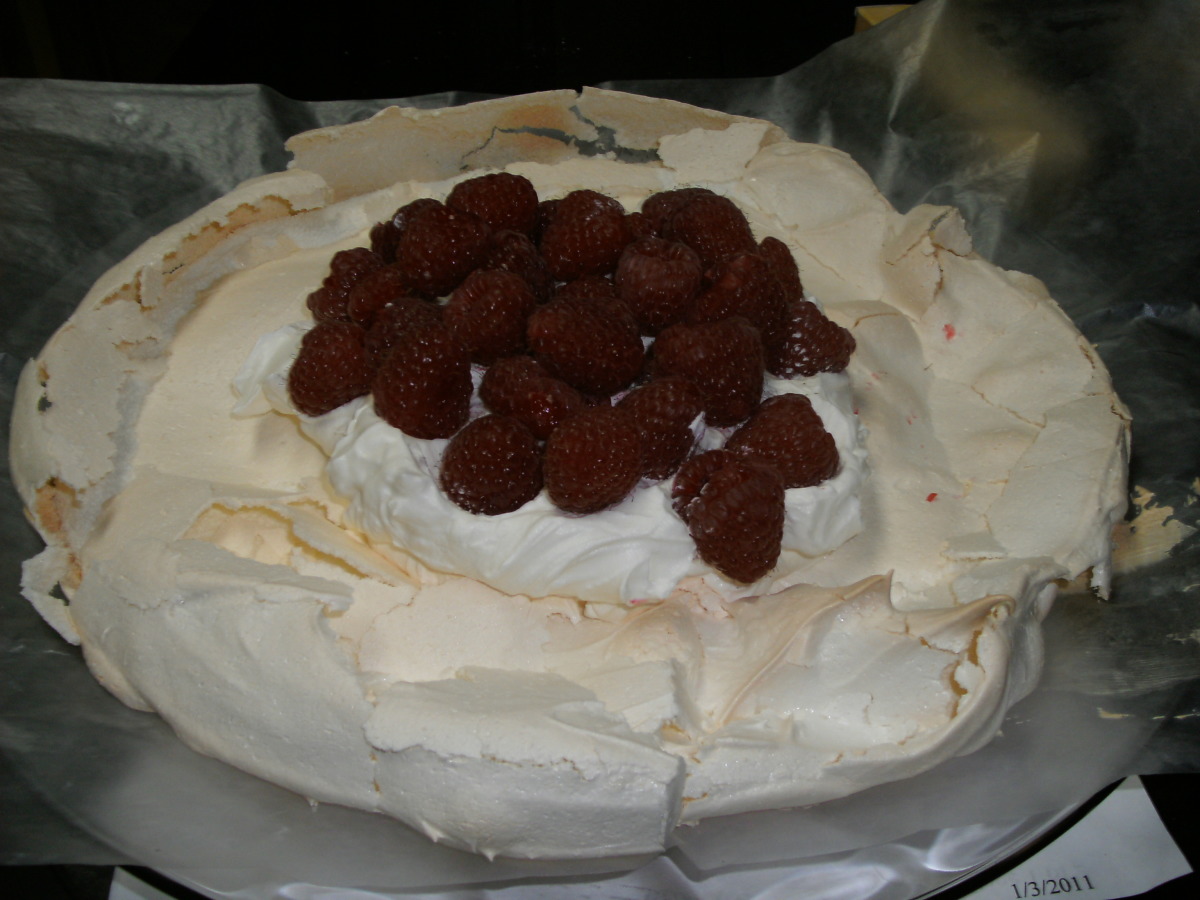 Strawberry Pavlova