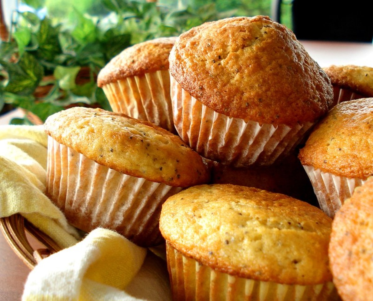 Low Fat Poppy Seed Muffins (Ww)