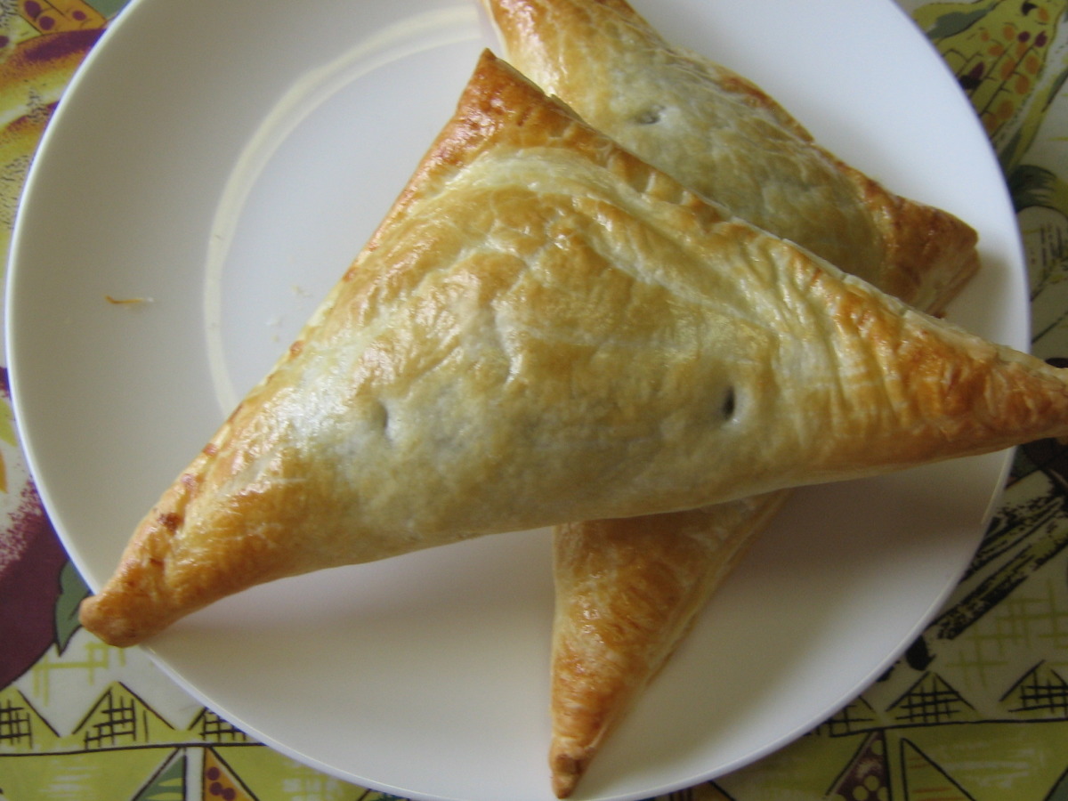 Mushroom-Filled Pastries