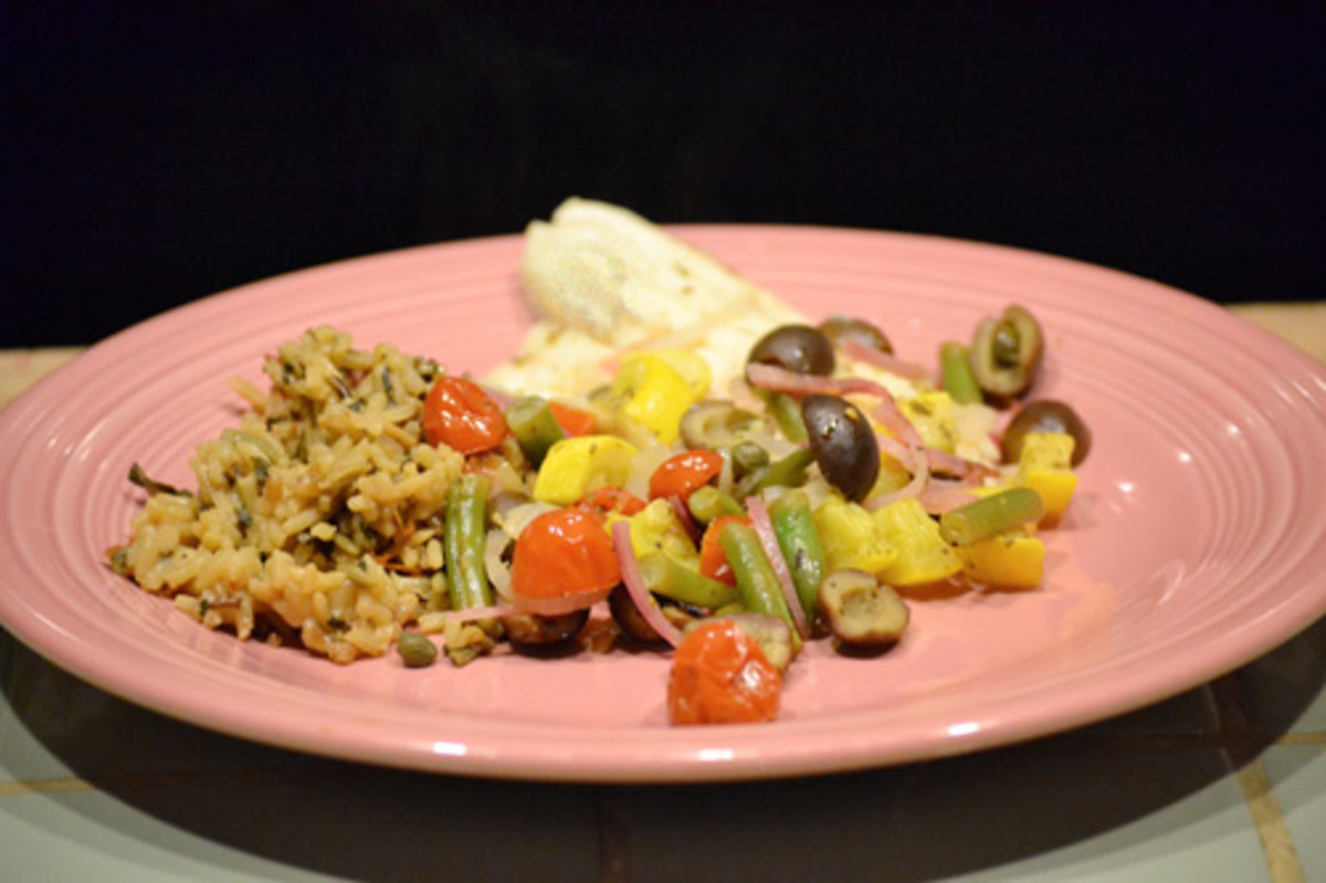 Tilapia & Summer Vegetable Packet