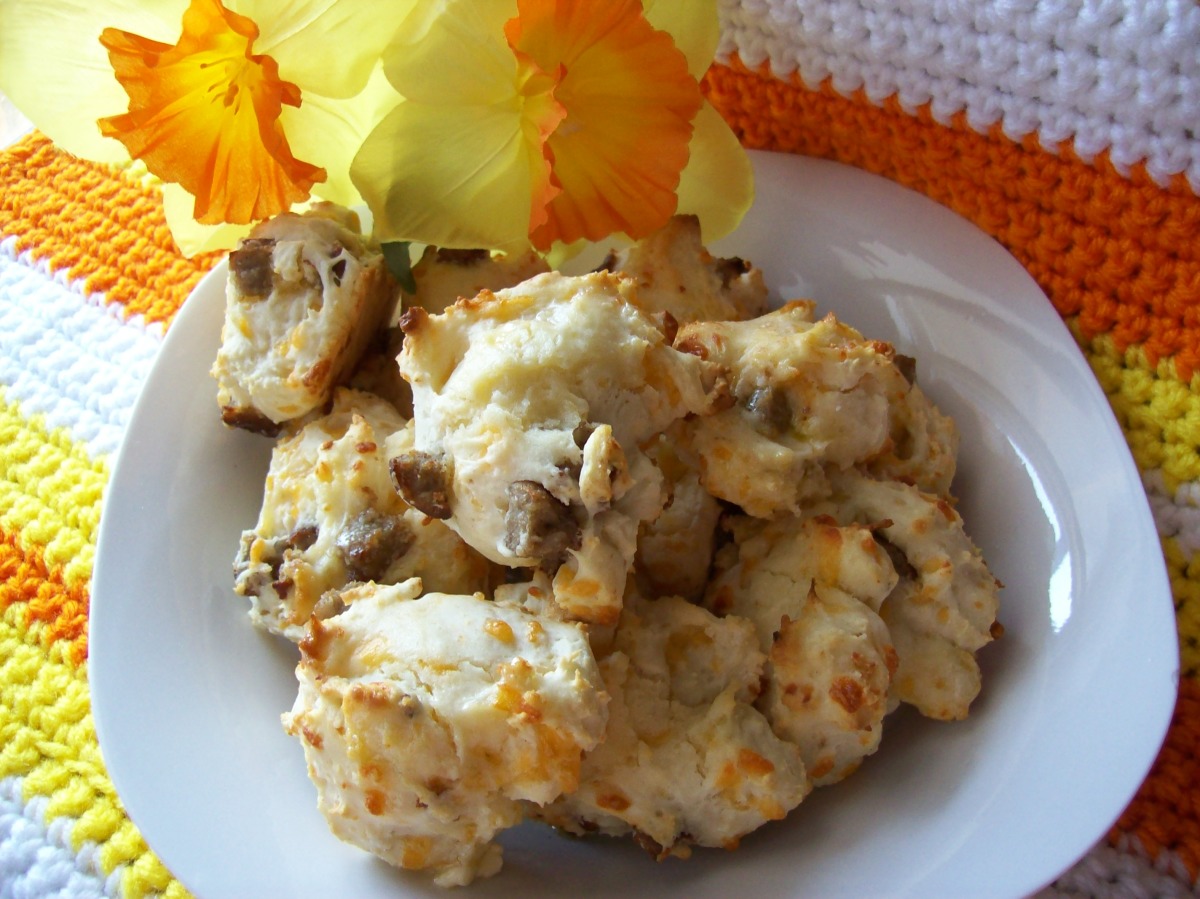 Sausage and Cheese Breakfast Bites