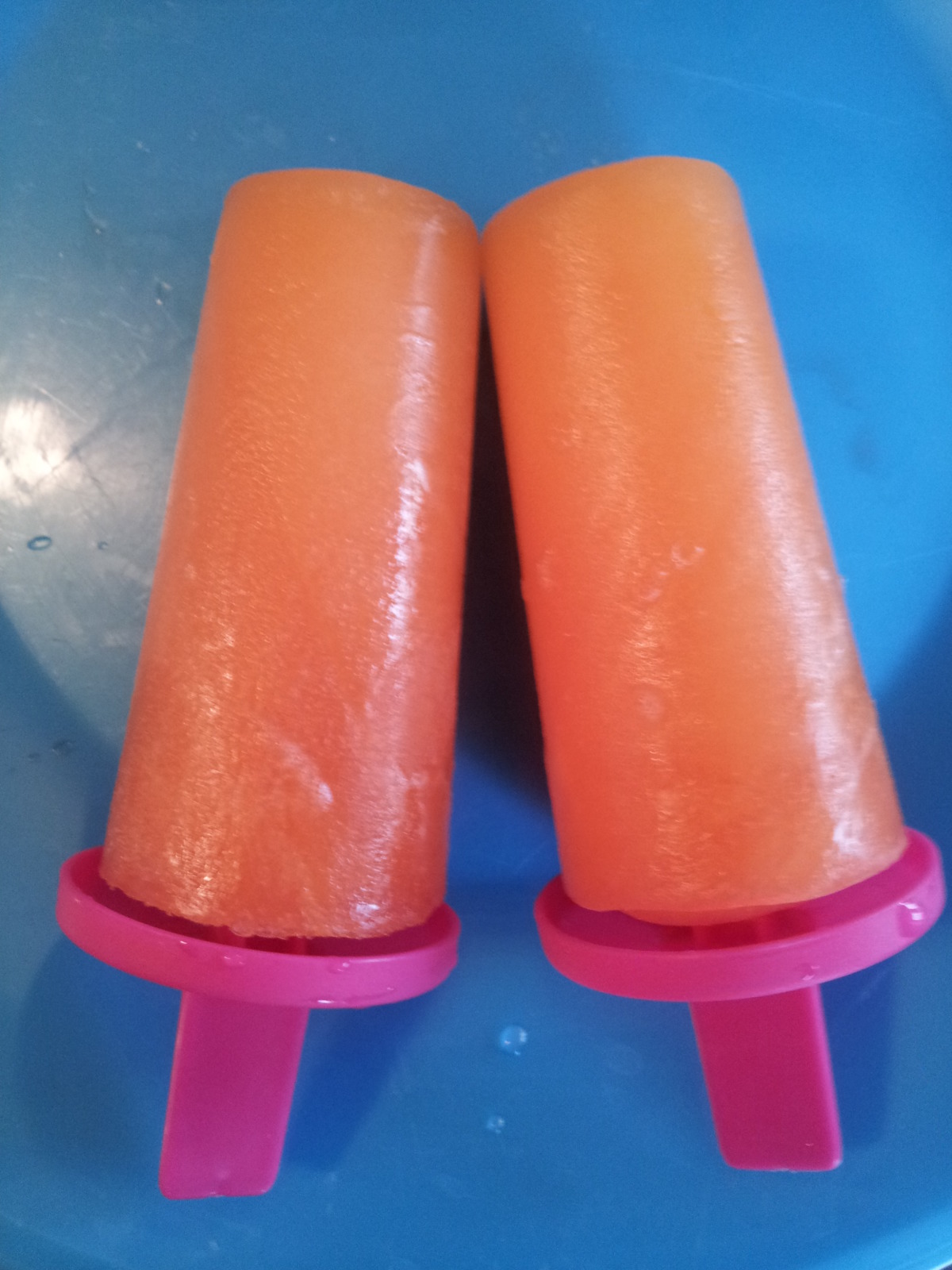 Rocket Freezer Pop Mold - Orange