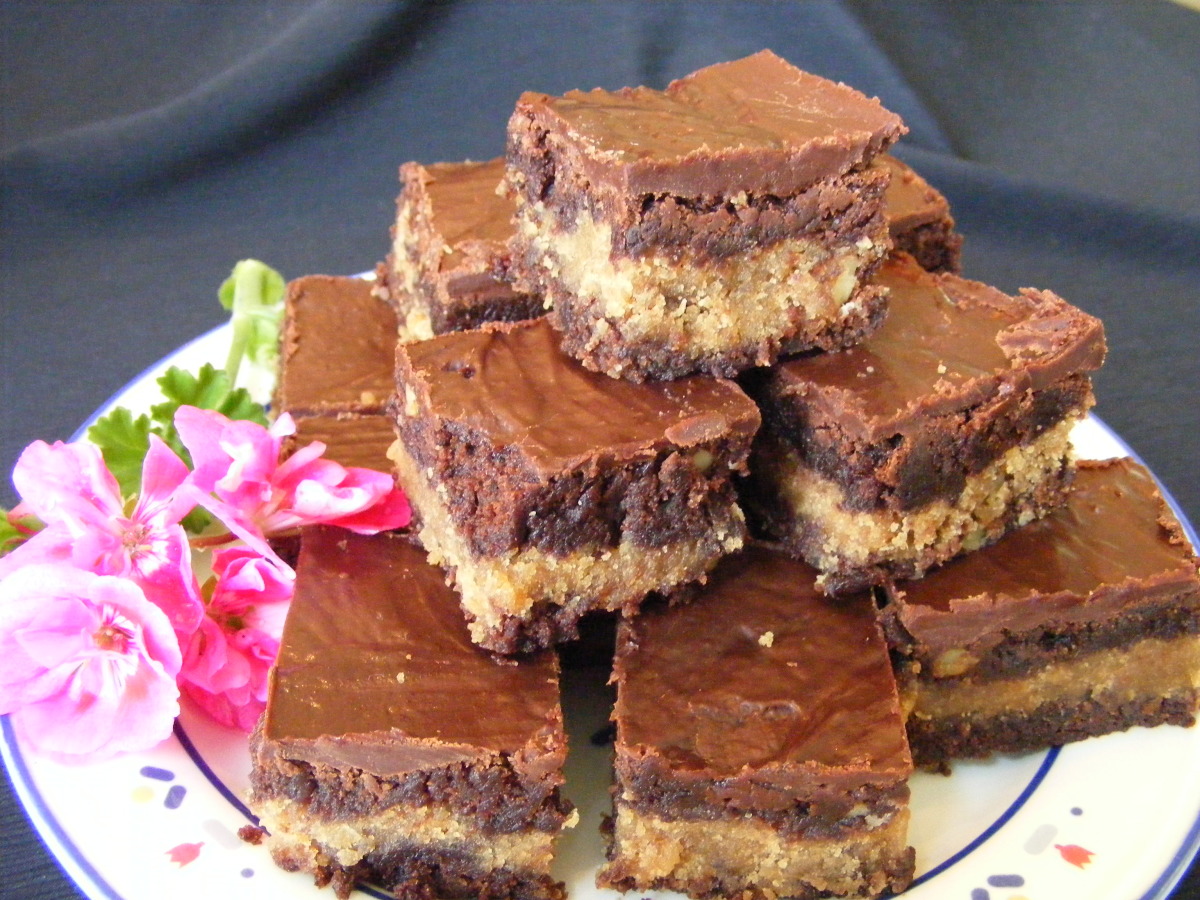 Chocolate Peanut Butter Brownies