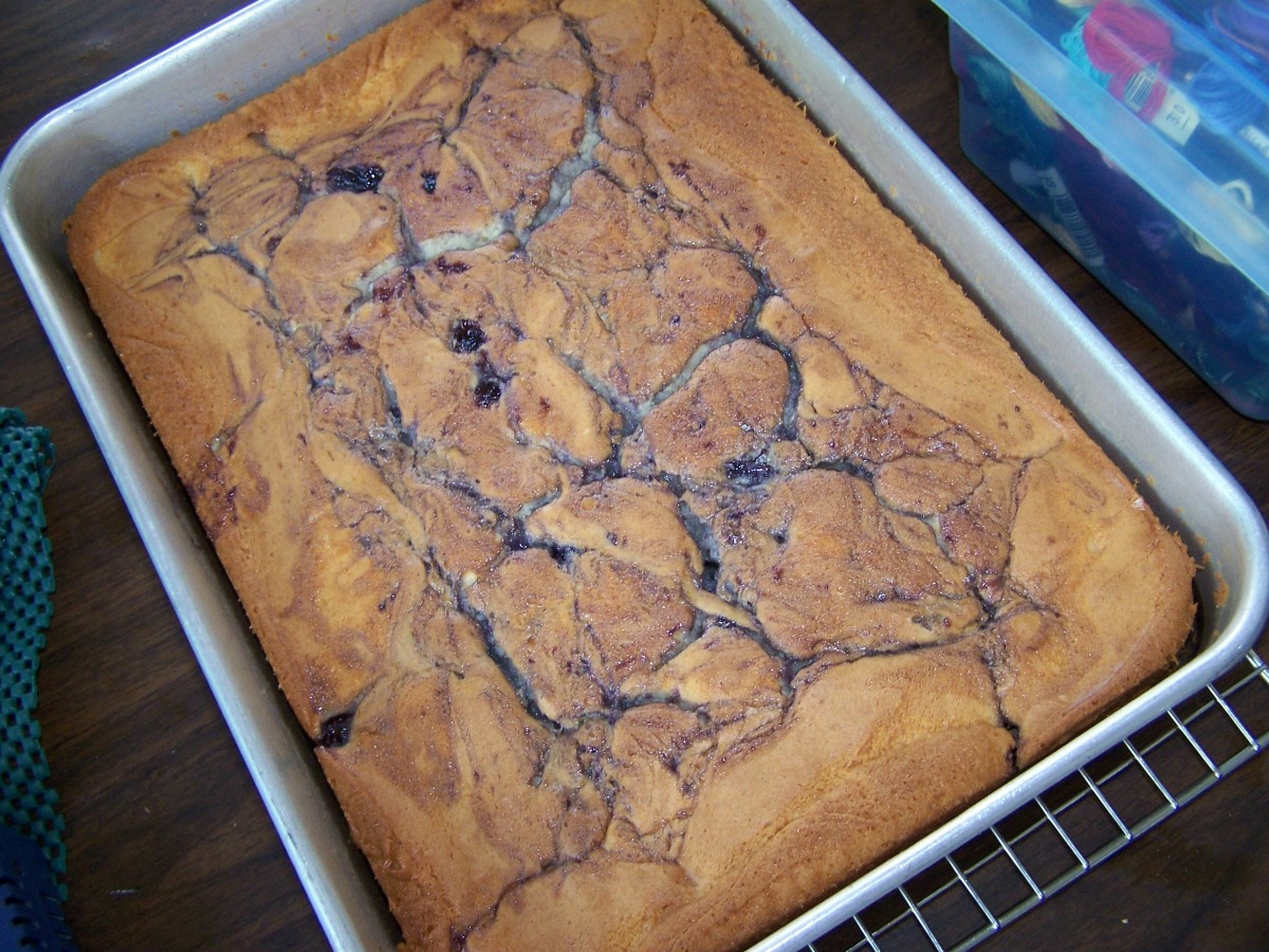 Summer Blueberry Cake