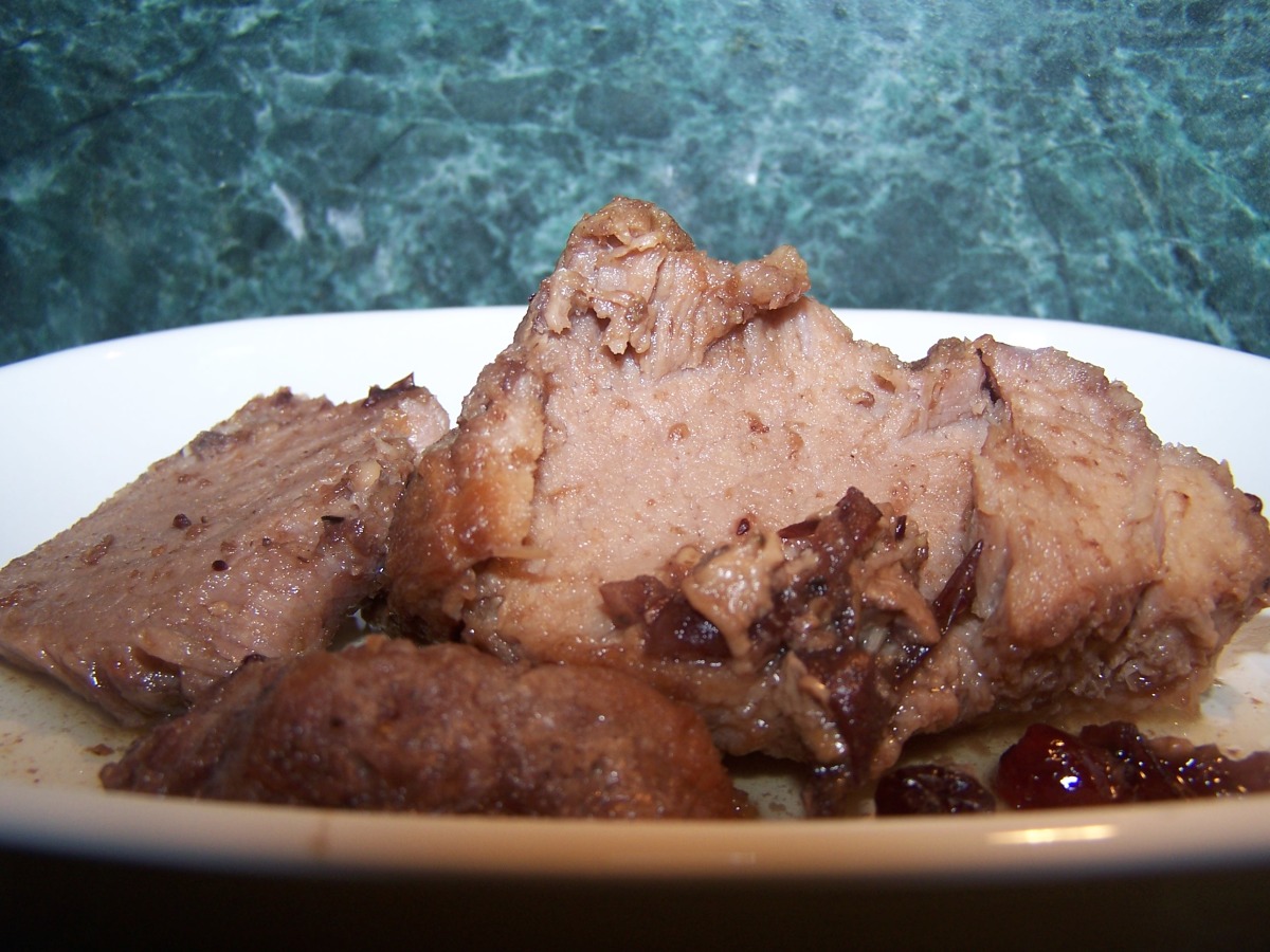 Cranberry Pork Crock Pot