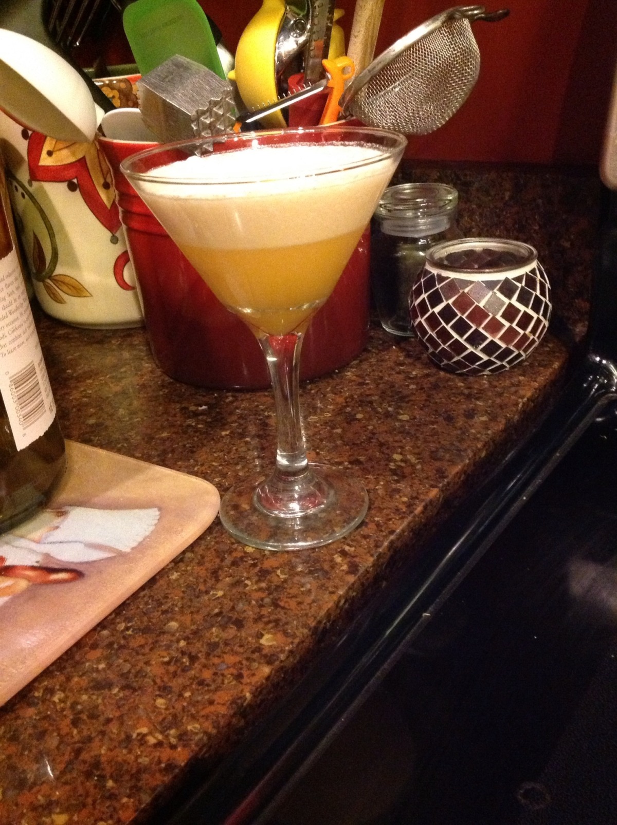 Orange Creamsicle Martini (Low Calorie!)