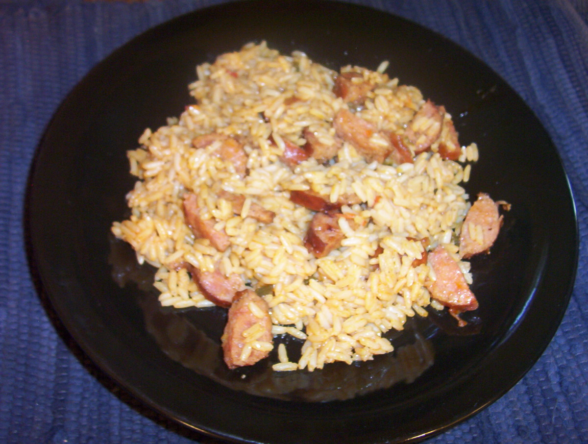 Jambalaya With Polish Sausage