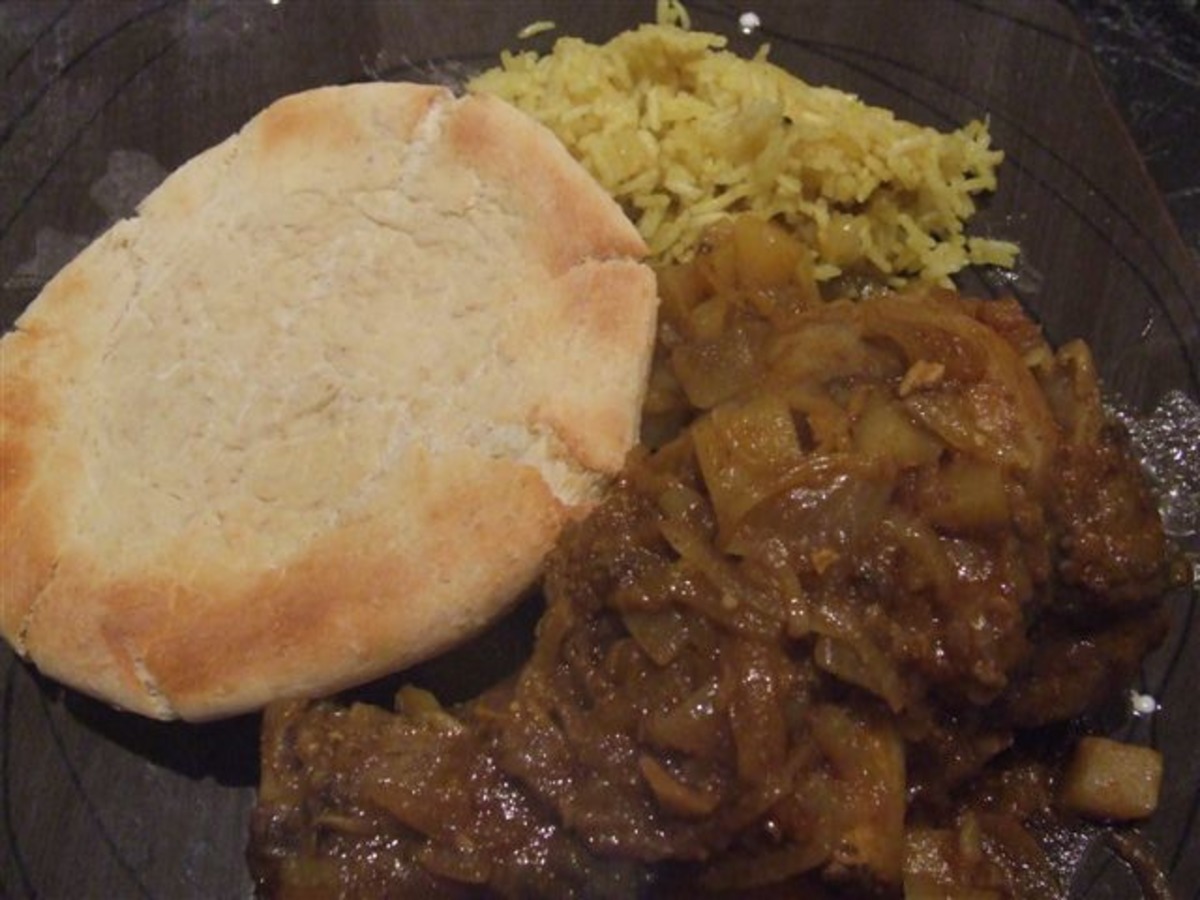 Lamb Shank and Potato Curry