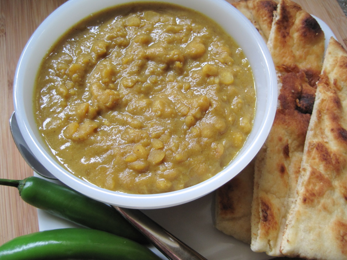 Easy Curried Yellow Dal (Yellow Split Peas) Recipe