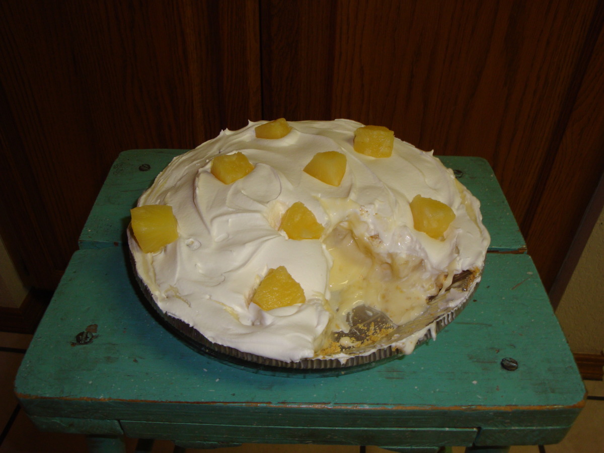 White Trash/ Banana Split Pie