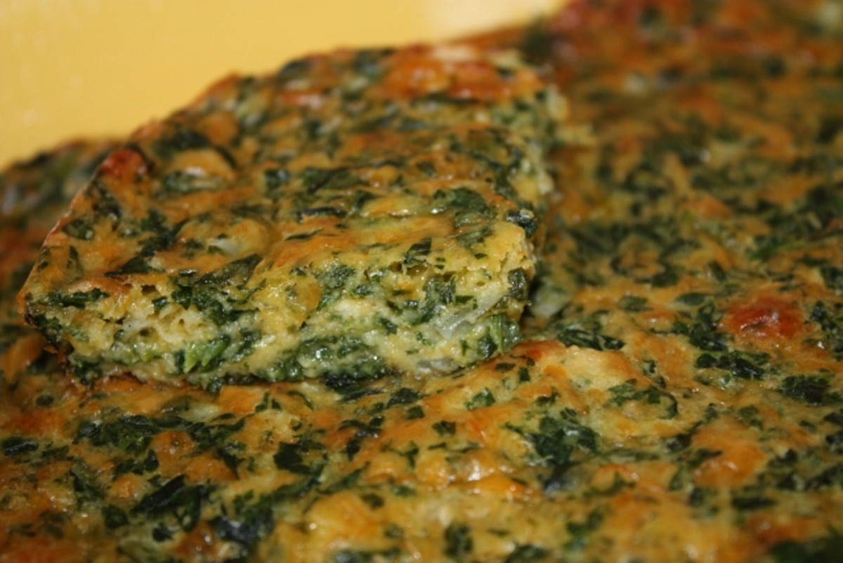 Danielle's Spinach Squares Recipe
