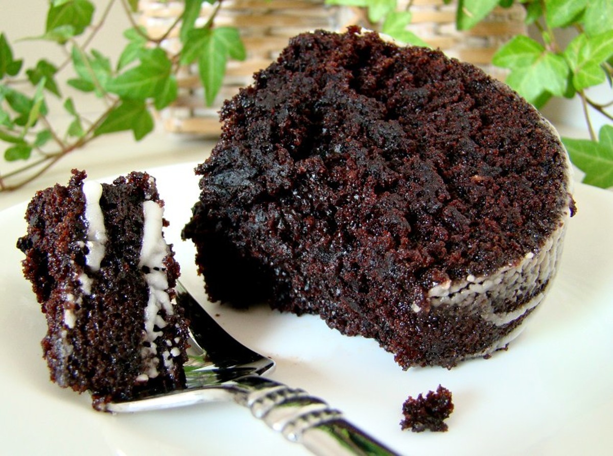 Healthy - Black Devils Food Cake image