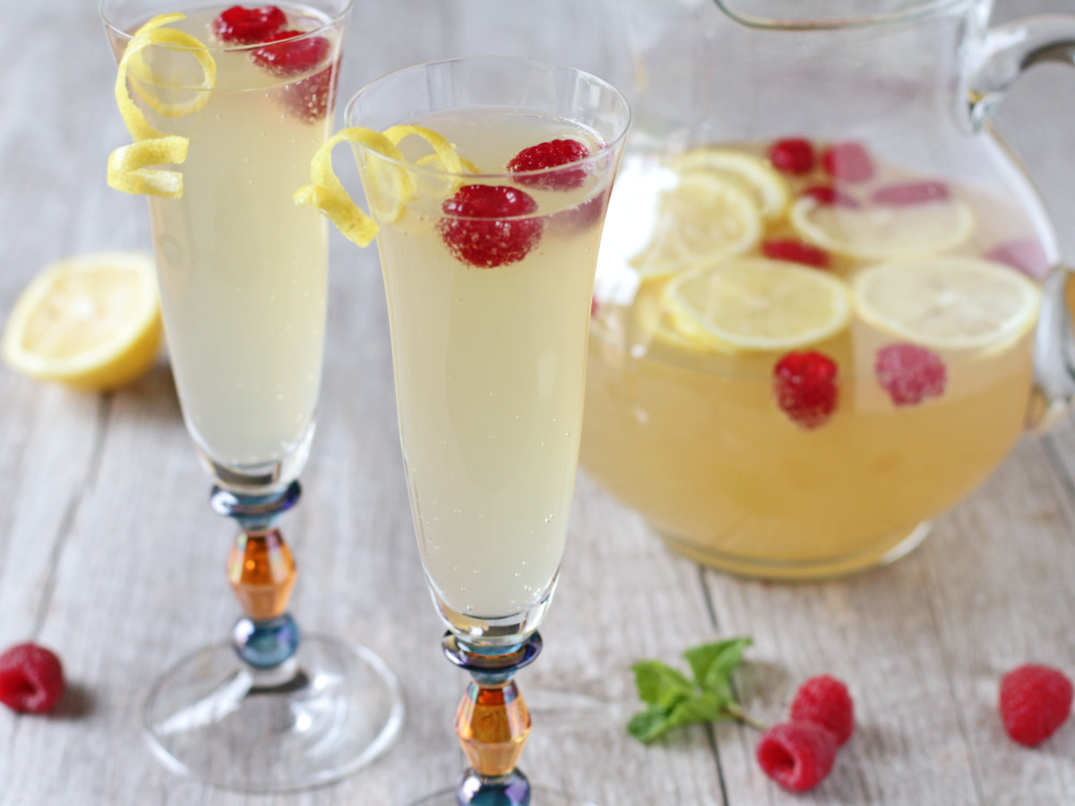 Lemon Champagne Punch image