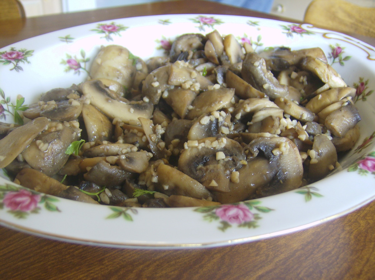 Sauteed Mushrooms With Garlic Recipe - Food.com