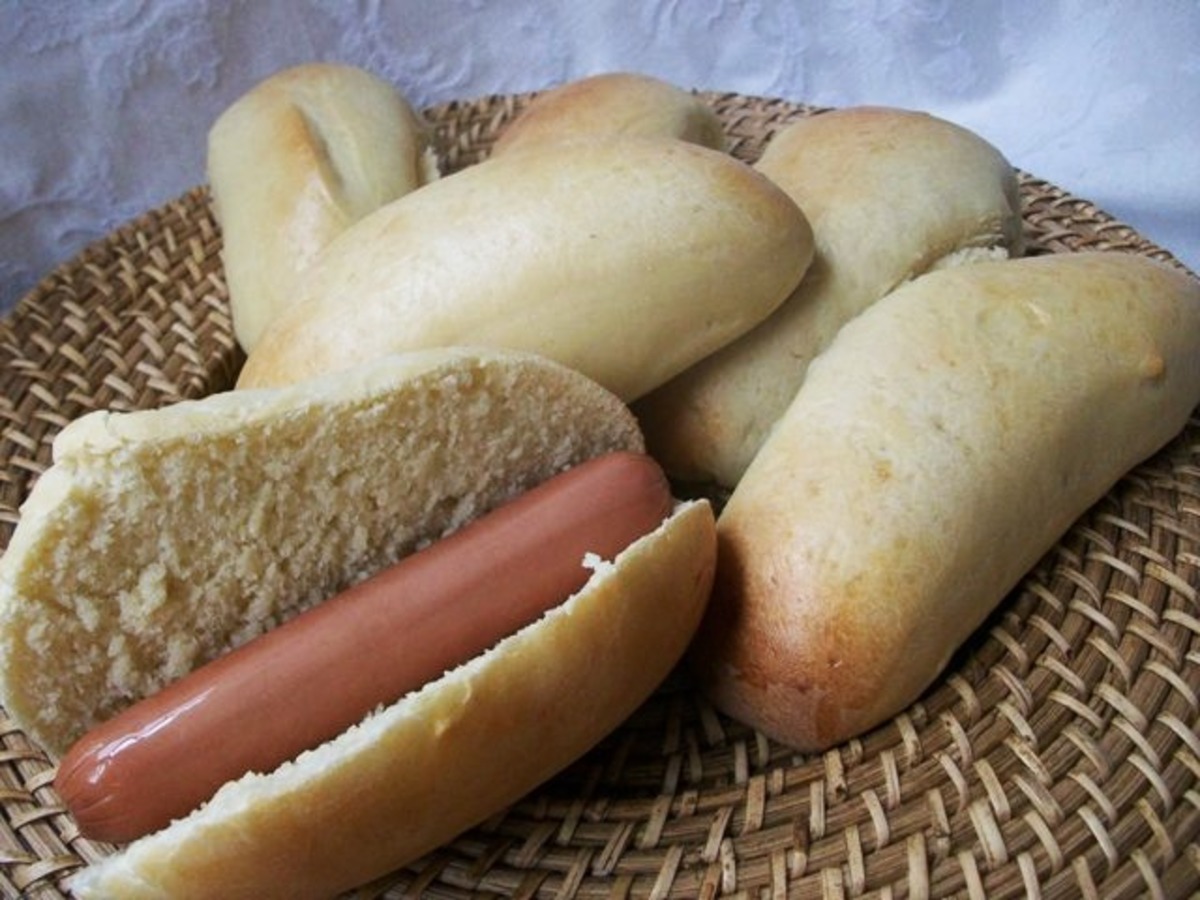 Hamburger or Hot Dog Buns Recipe