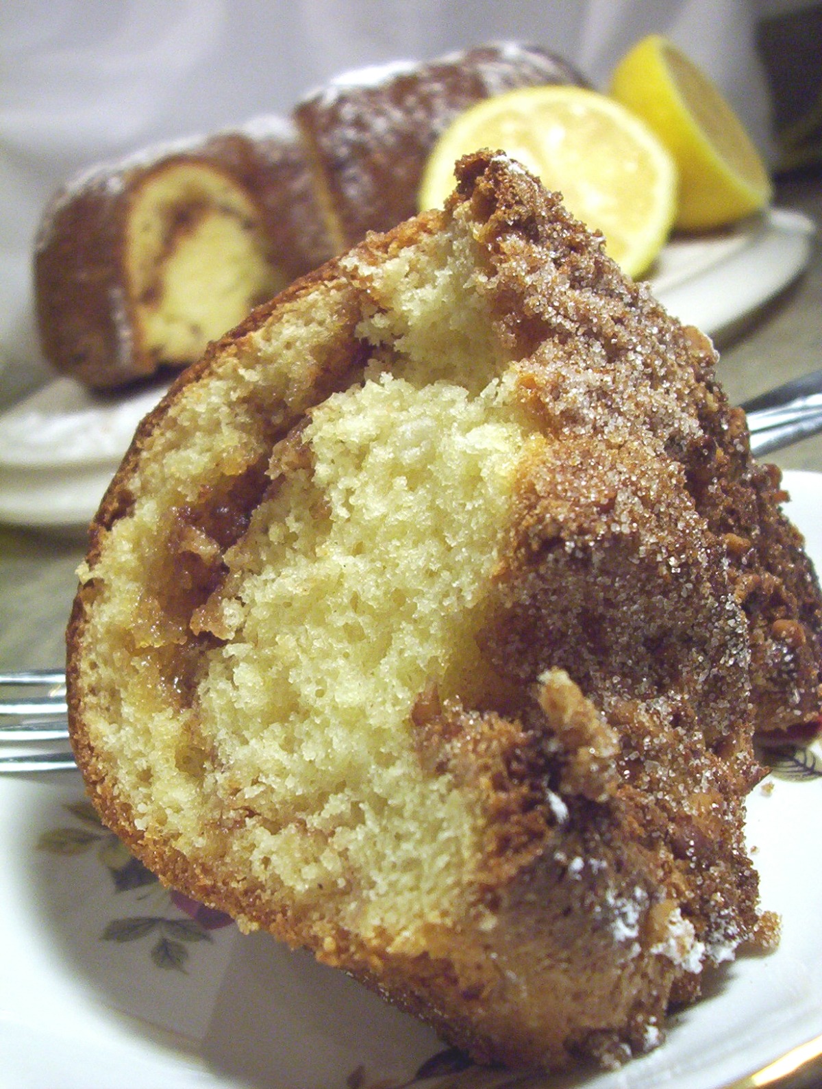 Lemon cinnamon cake Recipe | Food From Portugal