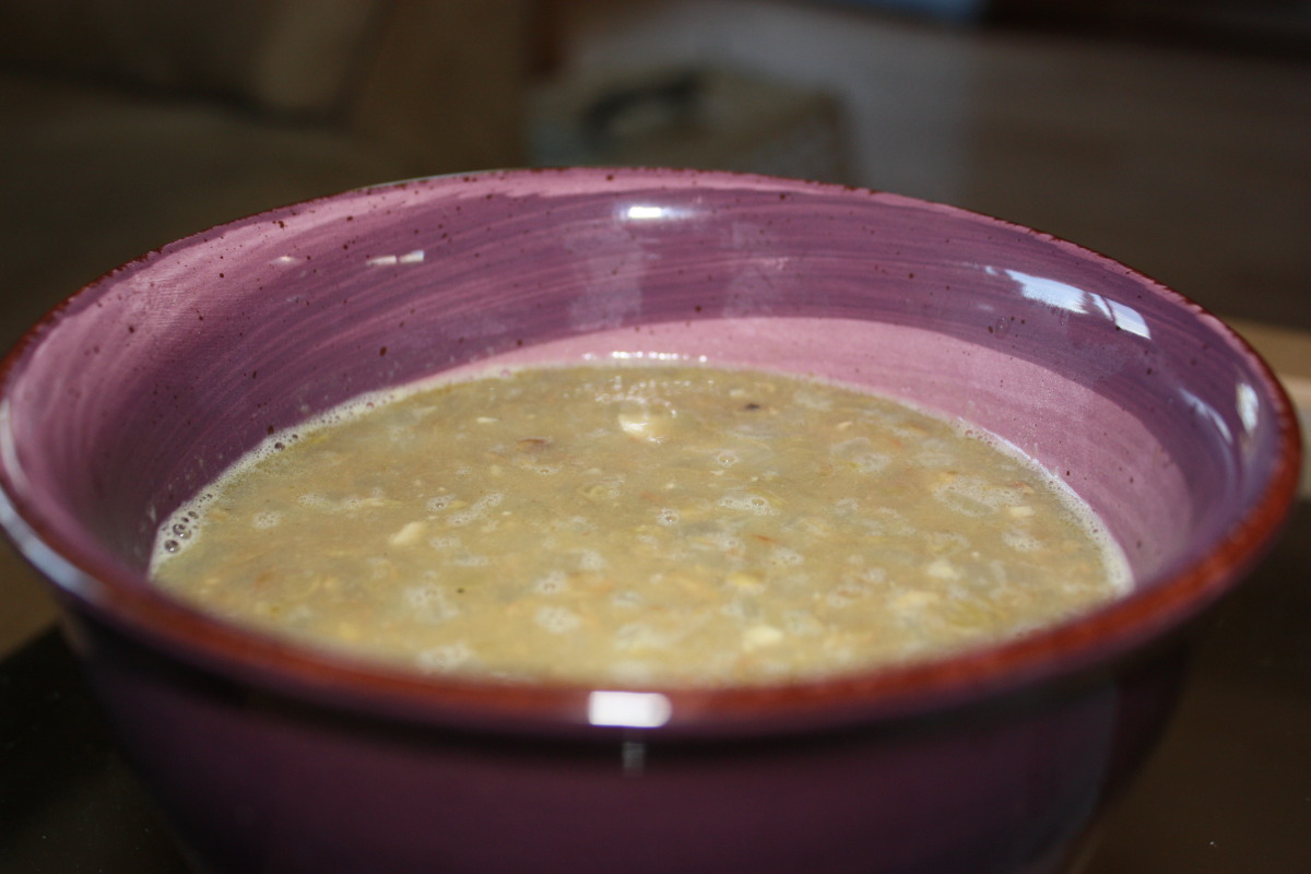 TakeOut Lentil Soup With Garlic and Cumin Recipe