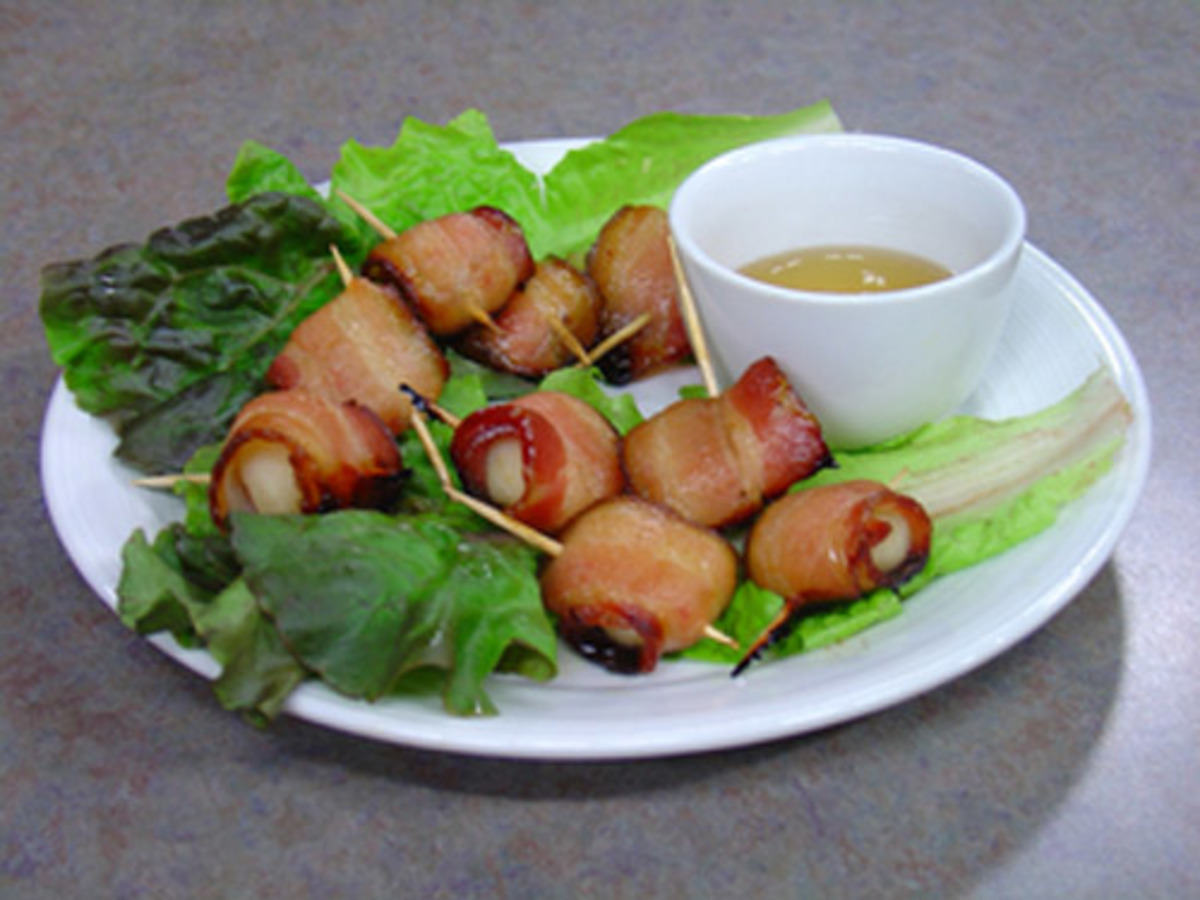 Bacon Wrapped Water Chestnuts Recipe