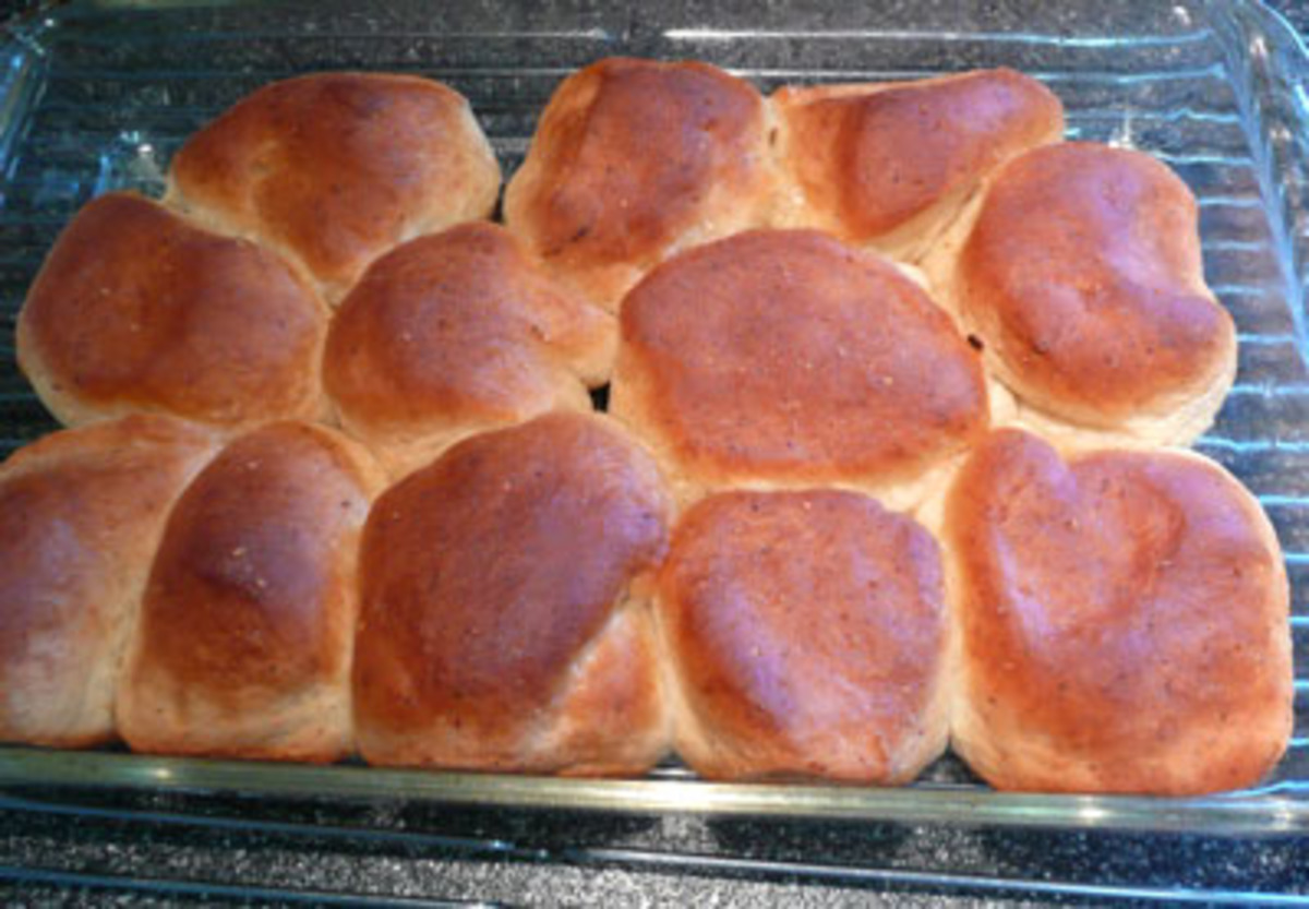 MultiGrain Dinner Rolls Bread Machine Recipe