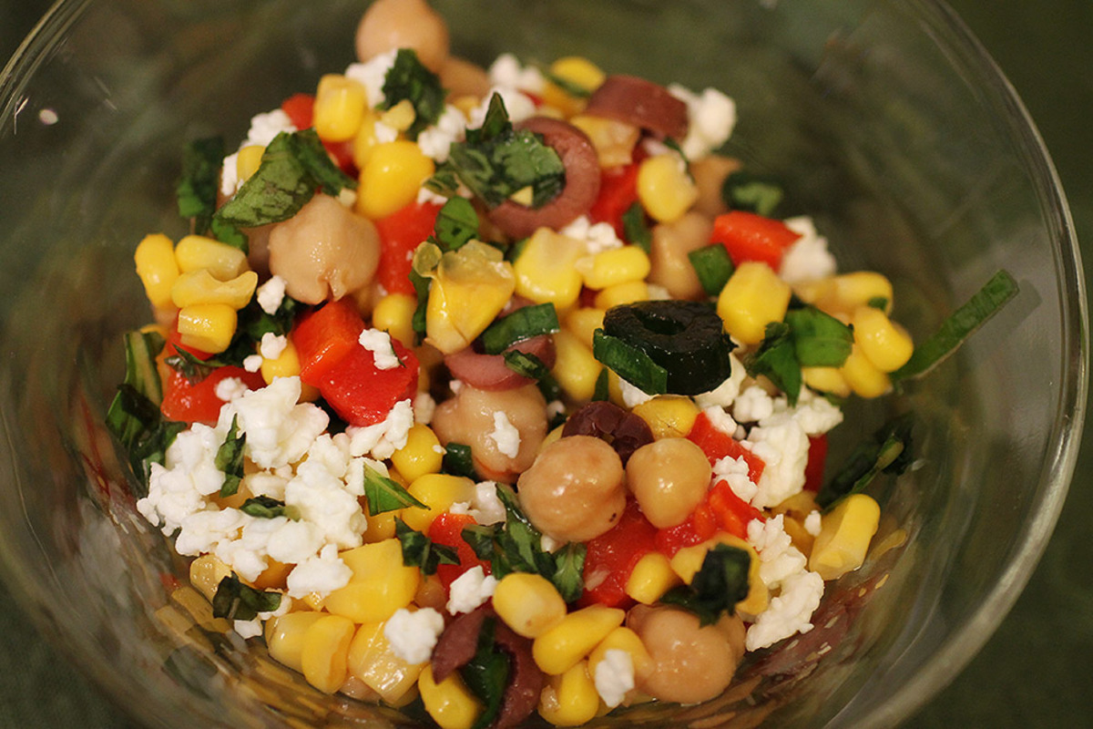 Mediterranean Corn Salad Recipe Greek