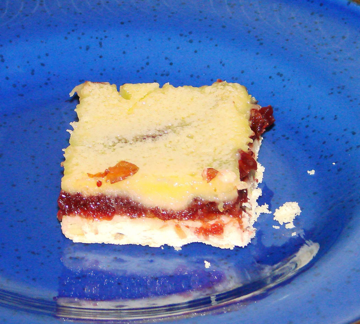 Cranberry Lemon Squares