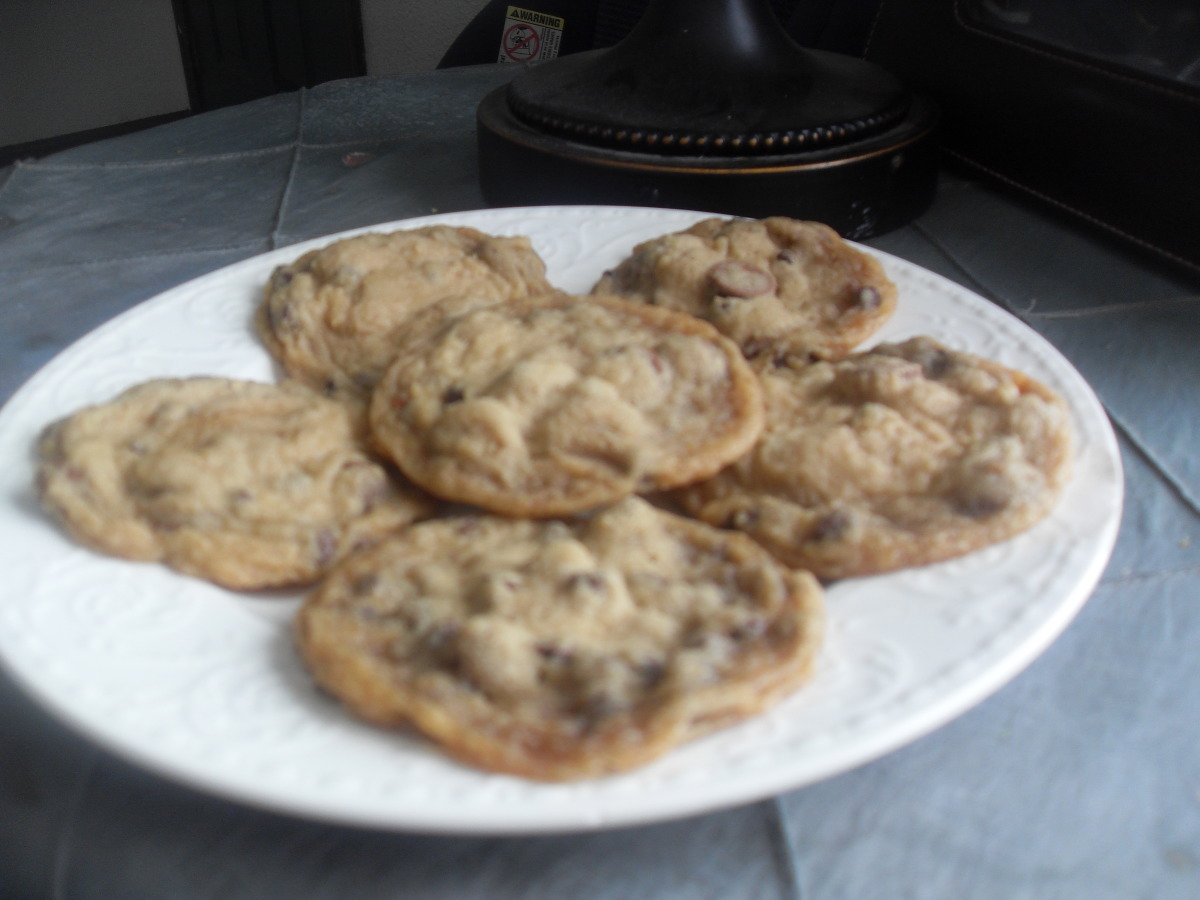 Eggless Chocolate Chip Cookies