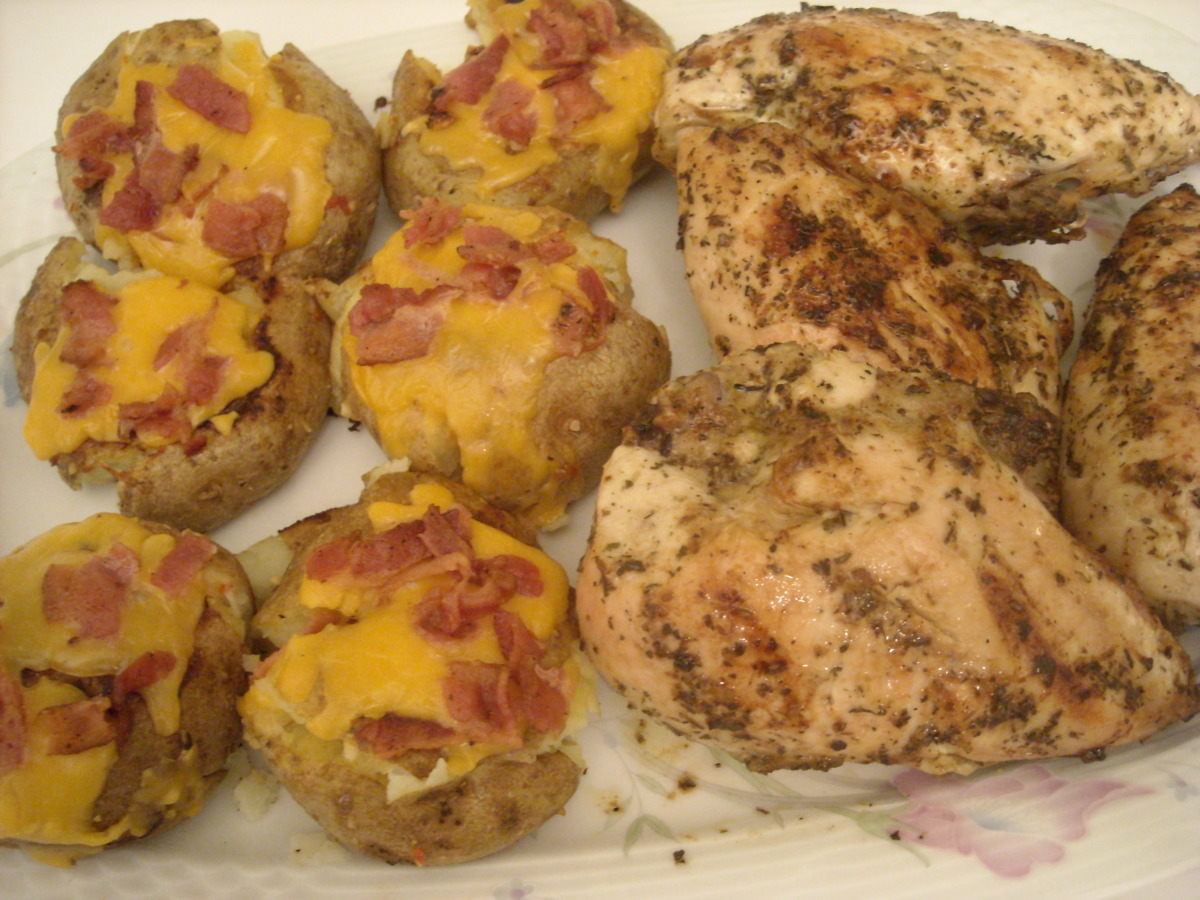 Simple Italian Grilled Chicken-image