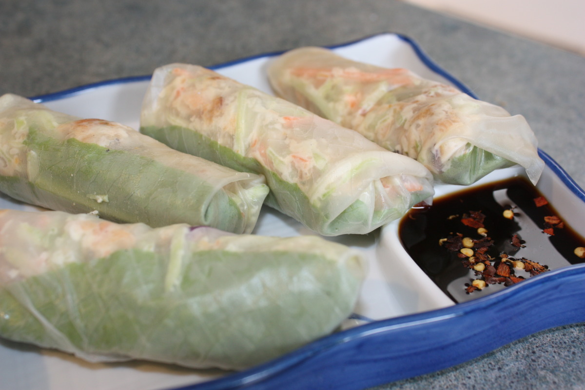 Spring Rolls, Sweet and Spicy image