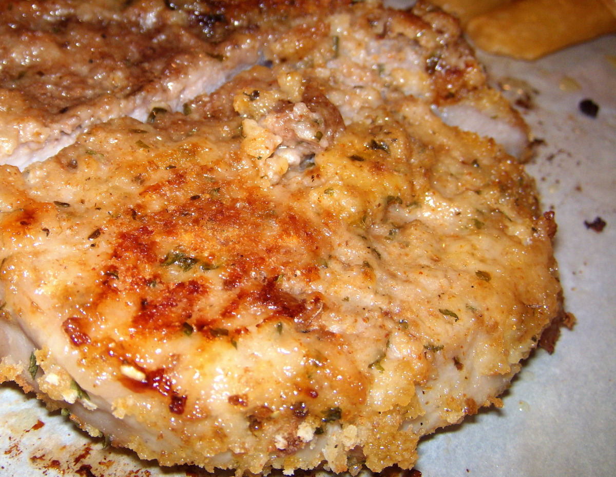 Breaded Pork Chops - From the Oven image