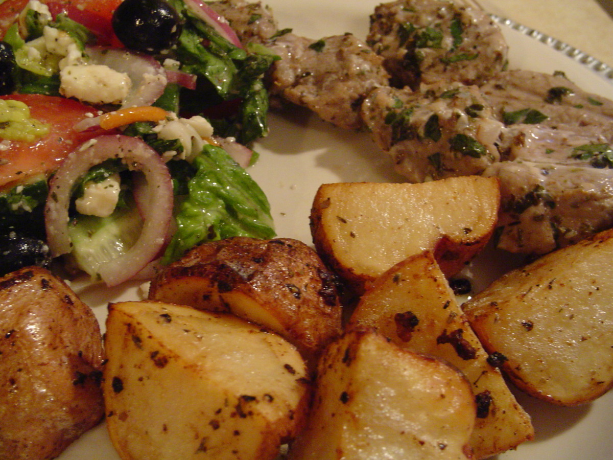 Greek Oven Roast Potatoes Recipe - Food.com