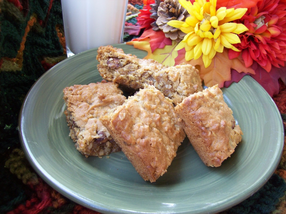Chewy Peanut Butter Bars_image