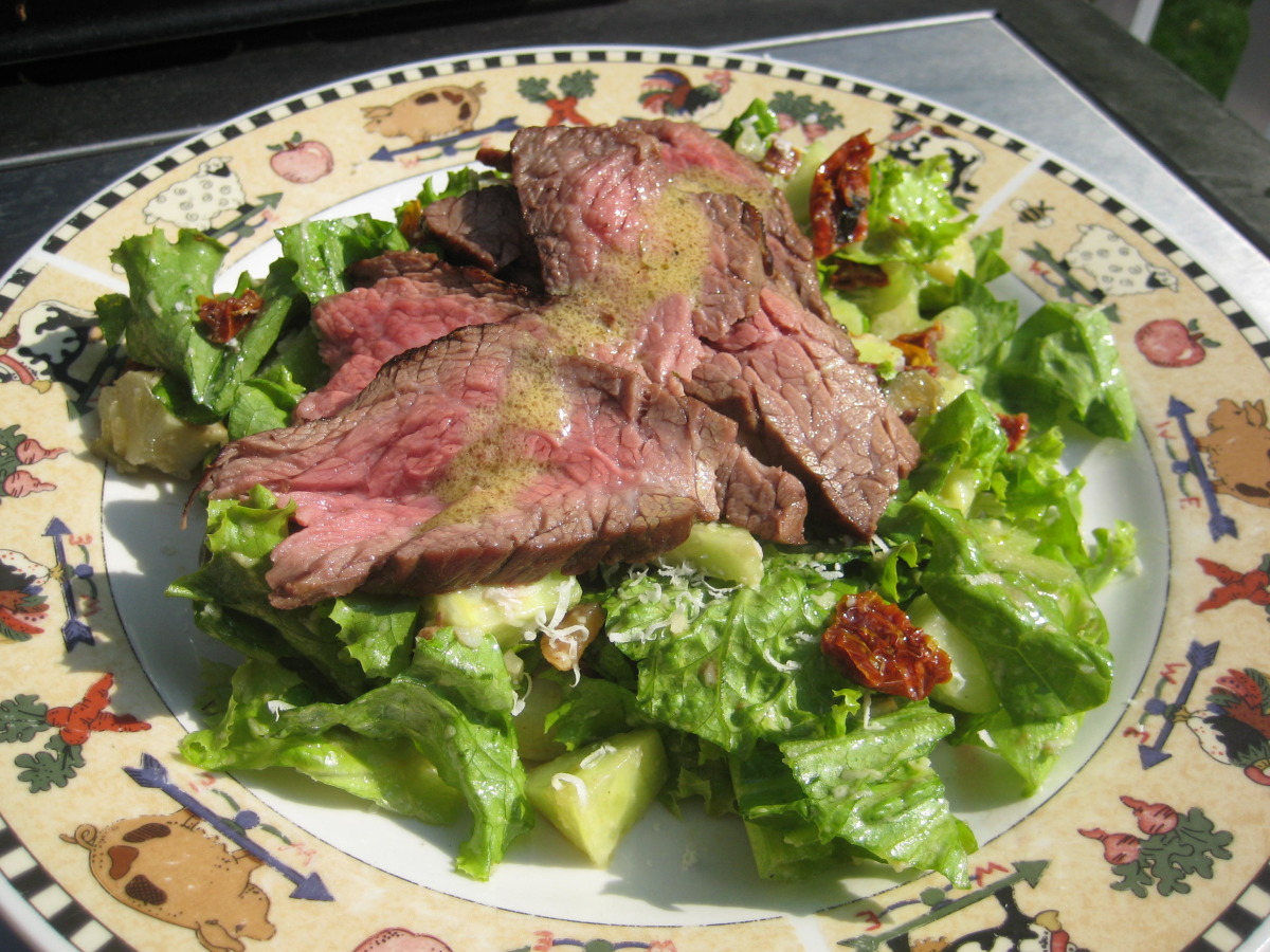 Leftover Steak Salad-image