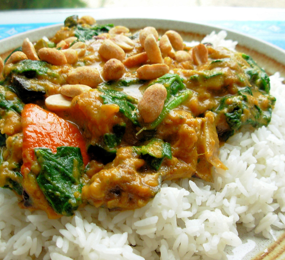 Spinach and Pumpkin Curry_image