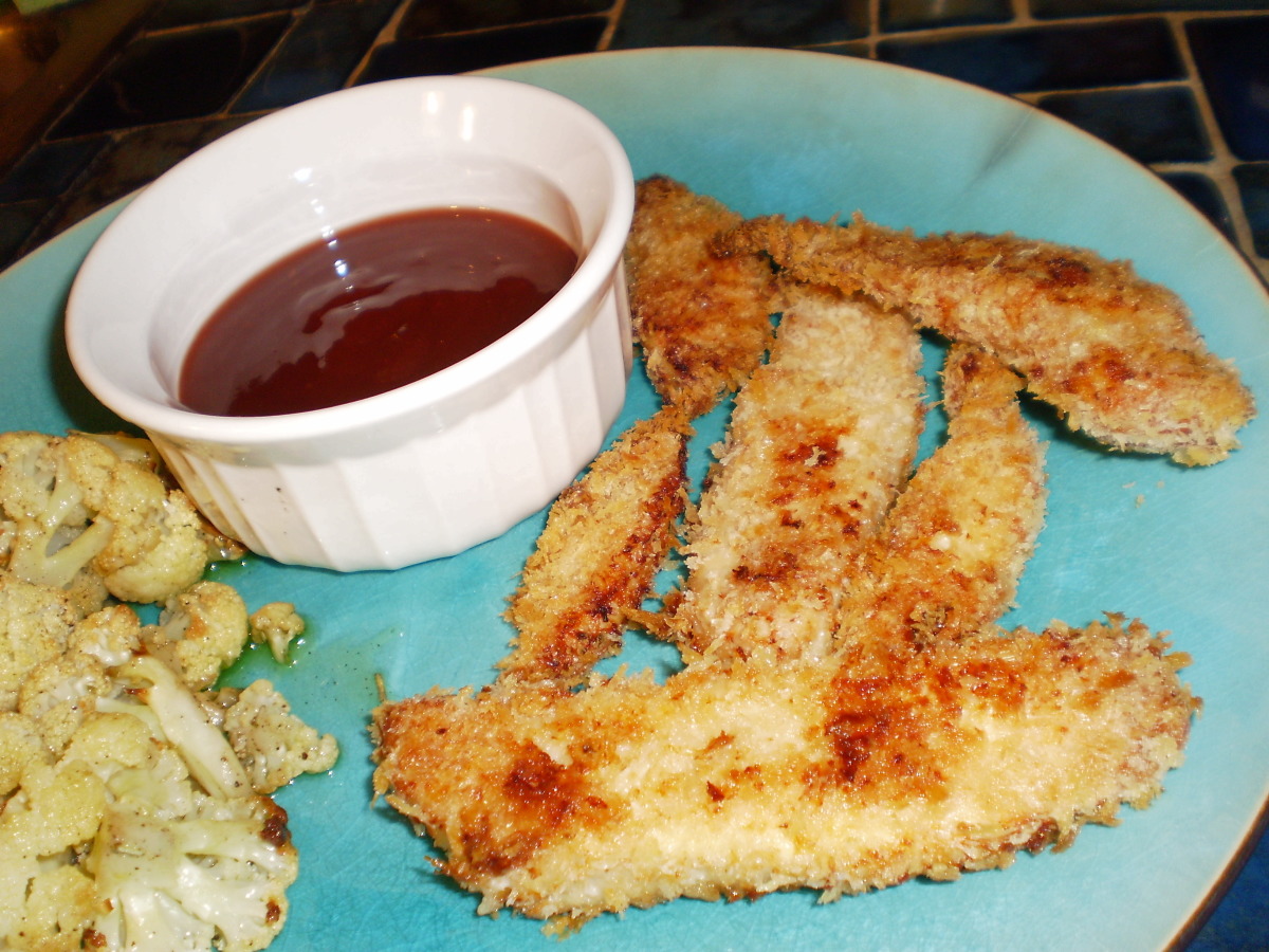 Chicken Fingers With Plum Dipping Sauce