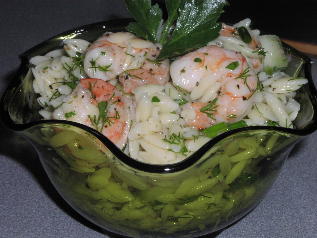 Roasted Shrimp and Orzo image