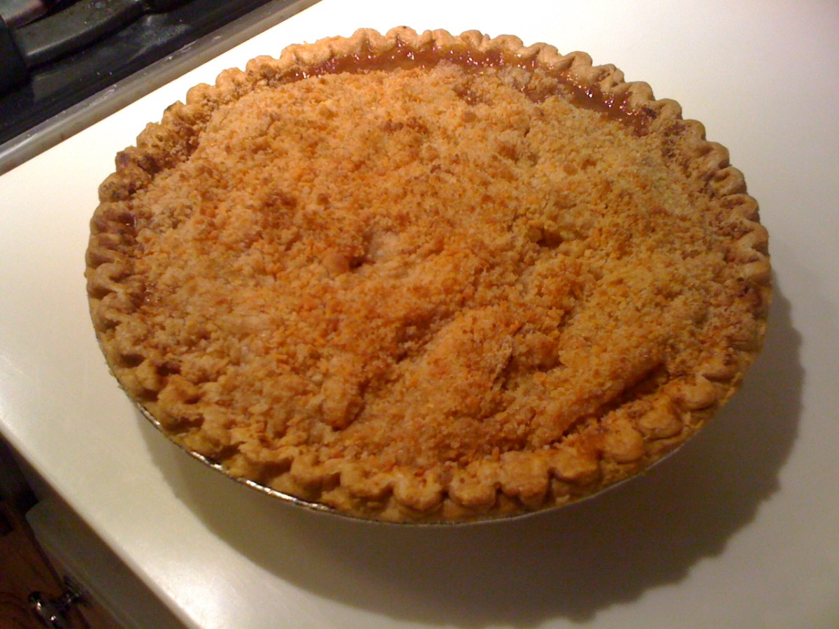 Cheddar Pear Pie-image