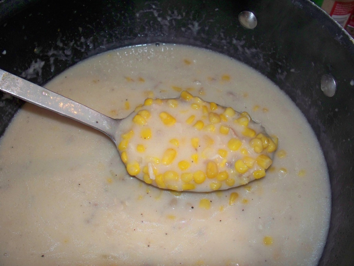 Chicken Corn Soup image