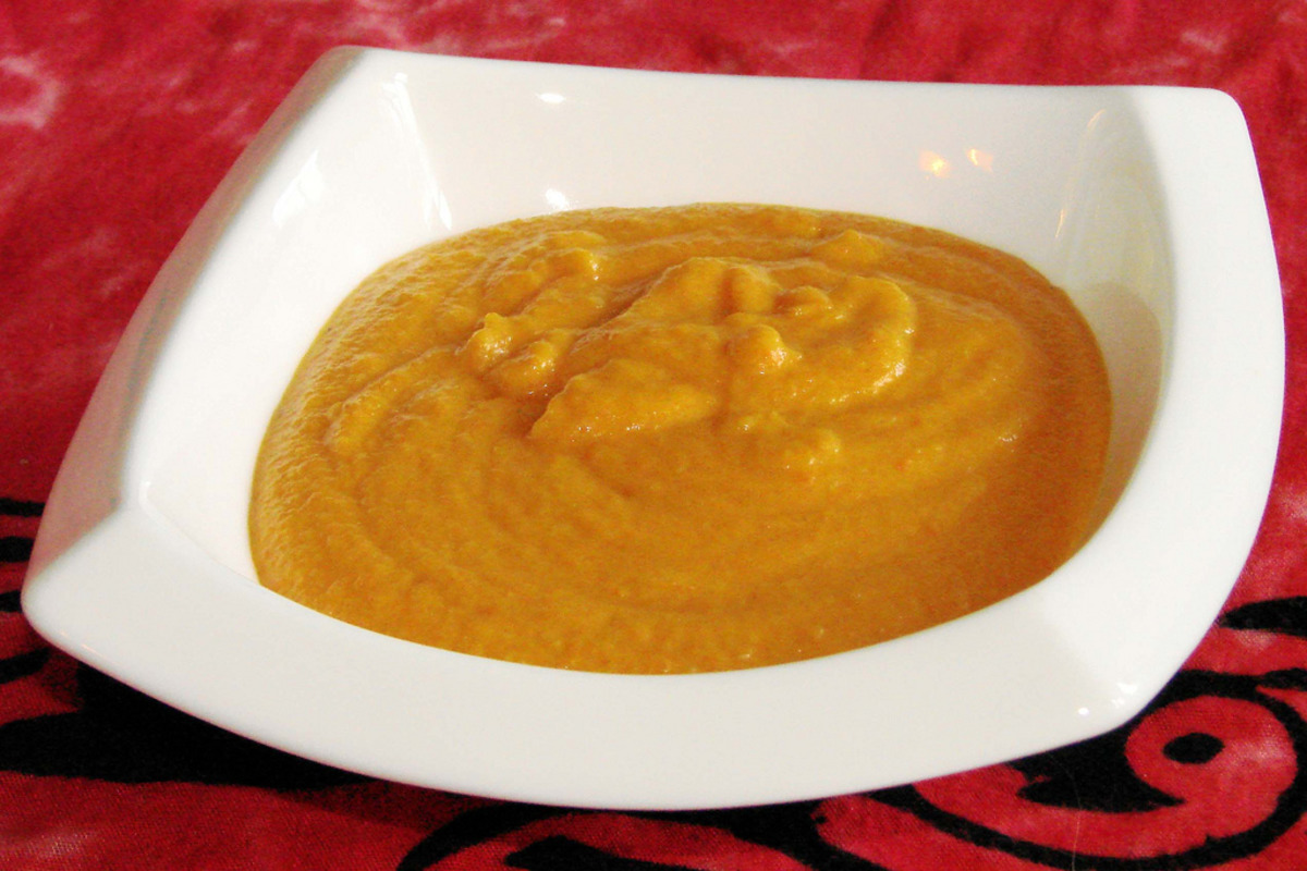 Potage Cr&eacute;cy (French Carrot Soup)-image