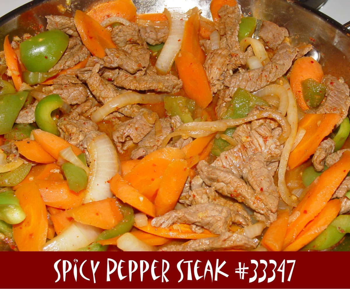 Spicy Pepper Steak