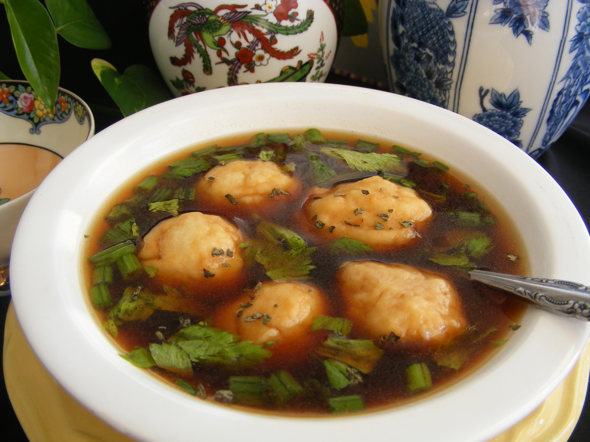 Beef and Dumpling Soup